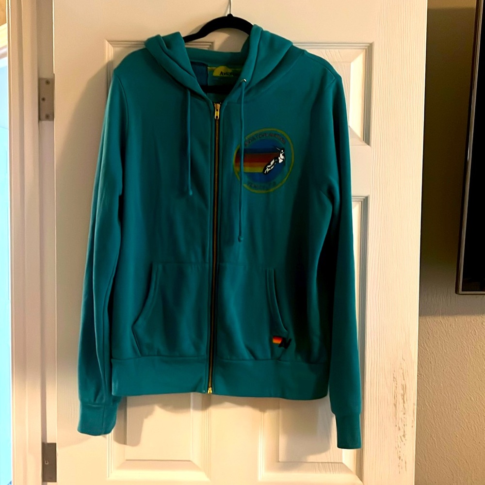 Aviator nation zip up hoodie. This is the most comfortable hoodie ever.